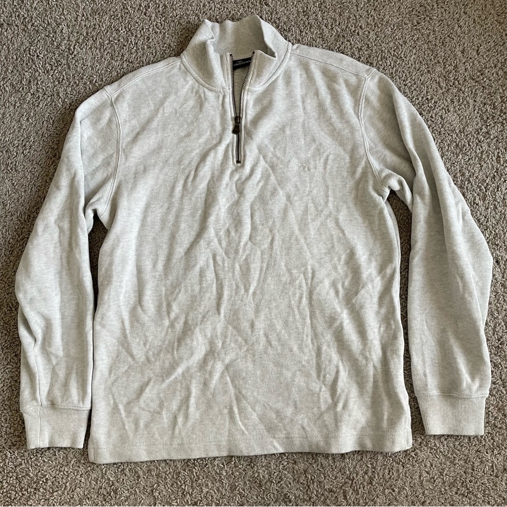Rodd & Gunn Quarter Zip Heather Pullover Sweater